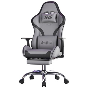 <span class=keywords><strong>Chaise</strong></span> de jeu pour e-sport, siège de streaming en direct, dossier réglable, inclinable, coulissant, en cuir, <span class=keywords><strong>chaise</strong></span> d'ordinateur confortable pour longues sessions assises - Product Image 2