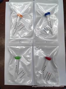 ゴルフティー35-55mmアクセサリーバルクパッケージプリントホワイト射出成形FSTブランド - Product Image 4