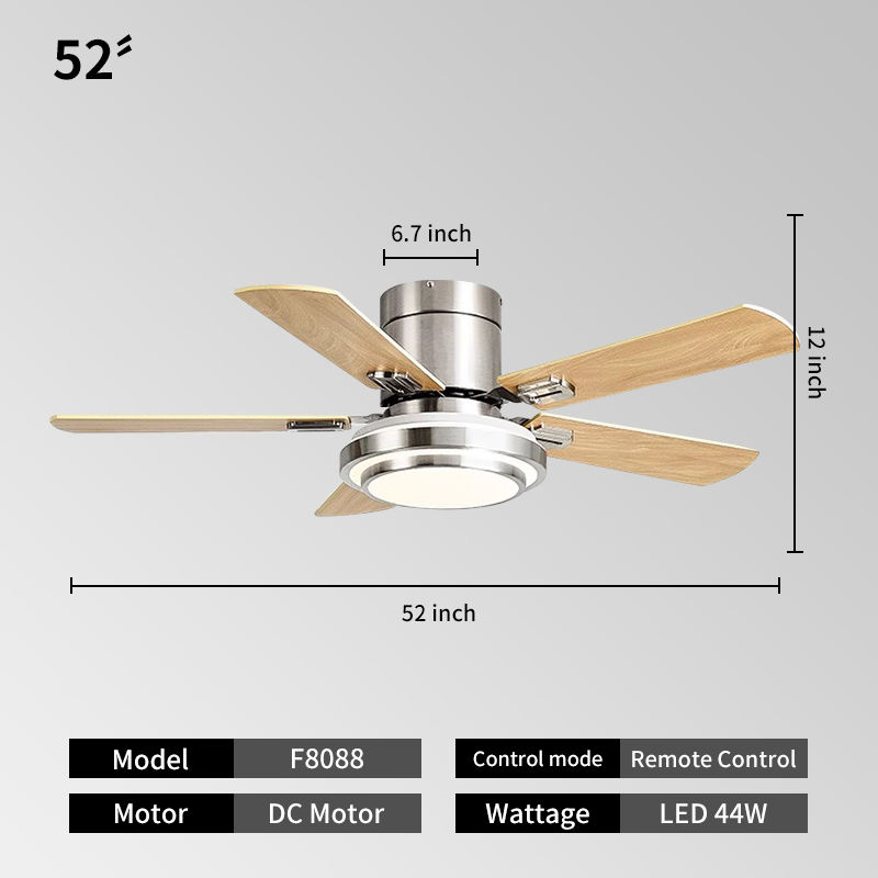 52INCH-Silver + ไม้ดิบ