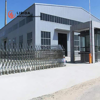 Entrepôt à structure métallique durable, usine métallique préfabriquée, centre de stockage logistique, hangar agricole préfabriqué