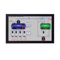 Precio de fábrica, pantalla Full HD de 21,5 pulgadas, pantalla táctil capacitiva LCD, panel IPS, carcasa de aluminio y metal, monitor industrial