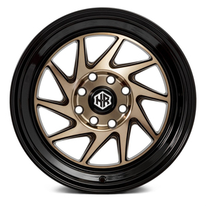 Rueda para SUV HRW PROJECT de Aleación de Aluminio Forjado con Diseño de Malla, Color Negro, 19-22 Pulgadas, 5x112/120, Ajuste Universal - Product Image 3