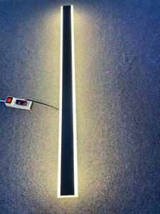 Ecojas RGB hiện đại đơn giản dải ánh sáng nhôm ngoài trời đèn tường không thấm nước dẫn đèn tường trong nhà - Product Image 5