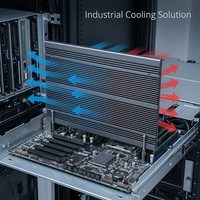 Radiateur en aluminium personnalisé pour boîtiers de produits électroniques avec finition anodisée gris mat et usinage CNC
