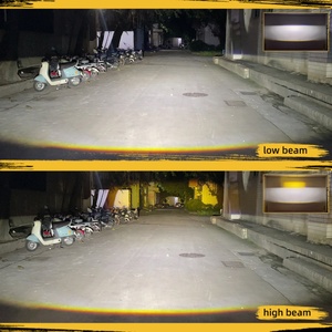 ไฟสปอร์ตไลท์ LED สำหรับกระจังหน้ารถยนต์ Sanvi รุ่นใหม่ ขายดี S200 36-66W/ชิ้น 6000+3000k ไฟขับขี่สำหรับรถยนต์ - Product Image 6