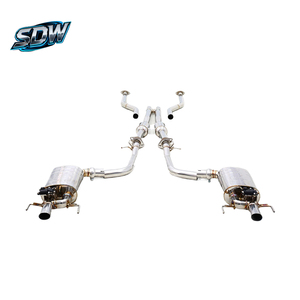 Sistema de Escape Catback de Acero Inoxidable Directo de Fábrica con Válvula de Silenciador para <span class=keywords><strong>Lexus</strong></span> RX270 RX300 RX330 RX350 RX400h <span class=keywords><strong>RX450h</strong></span> RX350L - Product Image 6