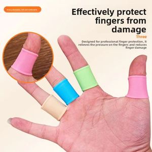 Protège-doigts en silicone en vrac, manchons élastiques antidérapants pour le sport, le golf, le basketball, le badminton, protection et soutien des doigts - Product Image 1