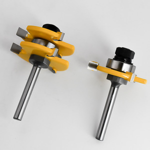 T Type Tenon Cutter 1 4 Shank Tungsten Carbide Woodworking Milling Cutter For Milling Machine High Accuracy - Product Image 3