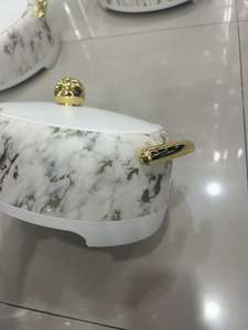 Juego <span class=keywords><strong>de</strong></span> cazuelas calentadoras <span class=keywords><strong>de</strong></span> alimentos duraderas <span class=keywords><strong>de</strong></span> 1.5L, 2L, 2.5L con asa, diseño portátil, recipientes para calentar comida, suministros para fiestas, gran oferta del mercado <span class=keywords><strong>de</strong></span> Yiwu - Product Image 4