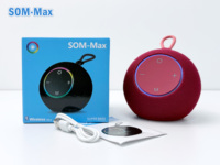 Speaker Nirkabel Bluetooth Speaker Lucu Desktop Luar Ruangan Home Theater Sisipkan Kartu Mini Bulat FM/BT/TWS/USB