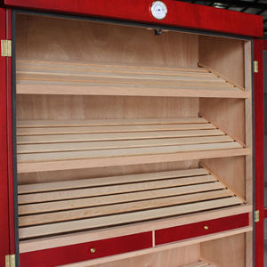 Humidor <span class=keywords><strong>de</strong></span> cigarros <span class=keywords><strong>de</strong></span> gabinete grande personalizado con luz LED Técnica <span class=keywords><strong>de</strong></span> madera <span class=keywords><strong>de</strong></span> <span class=keywords><strong>cedro</strong></span> español y laca para cigarros cubanos - Product Image 4