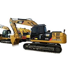 Caterpillar 23 tonnes cat323D2L grandes pelleteuses hydrauliques sur chenilles CAT323 323D pelleteuses à godet d'occasion - Product Image 1