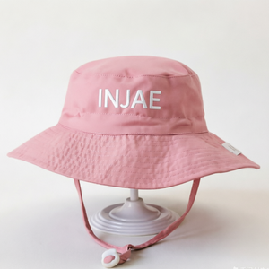Gorros personalizados para niños, tela vaquera de pana y felpa, tipo poliéster, precio de fabricación de tela, soporte OEM, INJAEVINA, sombrero para el sol para niños, Vietnam - Product Image 4