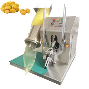 Machine for Packing Vegetables Into Nets Pepper Net Bag Packaging Machine Garlic Net Packing Machine - Product Image 5