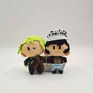 Wowein One Pieces卡通动漫毛绒公仔带丝绒吊坠可爱斩波器背包钥匙扣爪机促销玩具 - Product Image 4