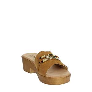 Cinzia Soft Sandales à talons compensés en cuir pour femme NG8977 - Product Image 4