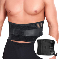 Faja de Soporte Lumbar Transpirable FSPG para Hombres y Mujeres, Soporte de Espalda para Adultos, Alivio del Dolor de Ciática