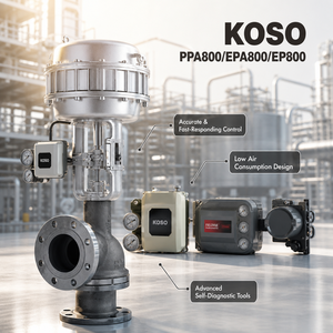 KOSO OEM Électro-pneumatique intelligent pour modèles en acier/aluminium PPA800/EPA800/EP800 - Product Image 4