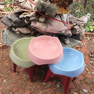 Idepet - Juego de Platos y Botellas de Agua Portátiles de Plástico para Mascotas, Elegantes y Divertidos para Viajes, para Perros y Gatos, Accesorios Bonitos para Comida y Agua - Product Image 3
