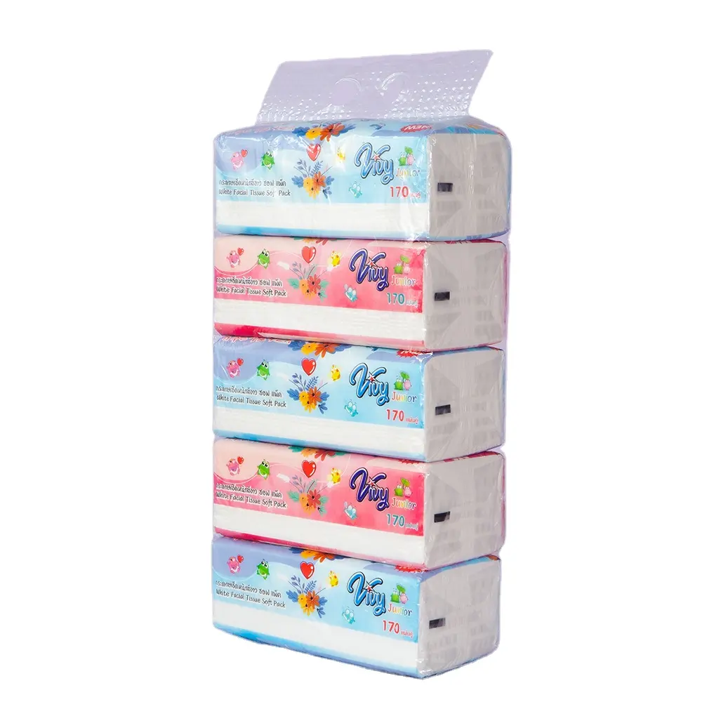 Top Quality Soft skin friendly Customized Extra Comfortable Box Facial Tissue Facial Tissue Paper