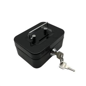 Caja de ahorro de dinero de metal duradera portátil con cerradura y llaves, caja de herramientas organizadora segura para depósito de monedas en efectivo - Product Image 5