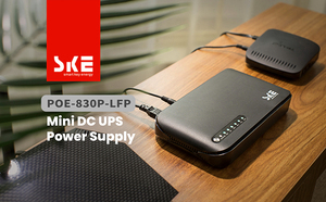 SKE DC UPS Batterie haute capacité 20000mah LiFePO4 UPS Entrée 100-240Vac Adaptateur intégré DC 9V 12V 24V TYPE-C USB 5V 18W Mini UPS - Product Image 2
