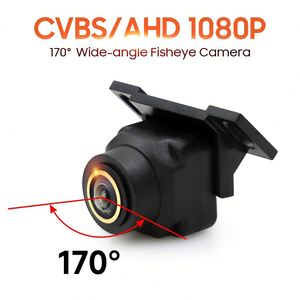 Caméra de recul de voiture GM HD de haute qualité AHD1080P panoramique fisheye vision nocturne rétroviseur marche arrière trois commandes étanche 5,0 pouces - Product Image 3