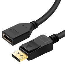Dajiang personalizado 2M <span class=keywords><strong>DisplayPort</strong></span> 1,2 <span class=keywords><strong>Cable</strong></span> 2K/<span class=keywords><strong>144Hz</strong></span> y 4K/60Hz Compatible DP macho a hembra carcasa de aluminio para audio - Product Image 6
