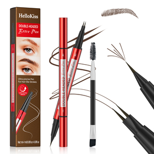 Crayon à sourcils liquide teinté double embout, haute pigmentation, waterproof, avec pointe microblading incurvée, pour teinture des sourcils, personnalisable, marque privée - Product Image 4