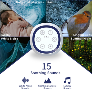 Máquina <span class=keywords><strong>de</strong></span> sonido <span class=keywords><strong>de</strong></span> ruido blanco Generadores <span class=keywords><strong>de</strong></span> terapia <span class=keywords><strong>de</strong></span> <span class=keywords><strong>yoga</strong></span> Máquina <span class=keywords><strong>de</strong></span> ruido marrón blanco 24 Sonidos <span class=keywords><strong>relajantes</strong></span> <span class=keywords><strong>de</strong></span> la naturaleza - Product Image 3