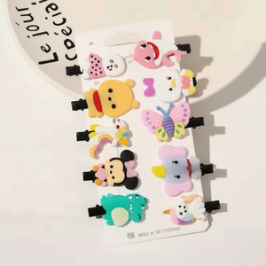 Vendita calda Vintage glitterato fermagli per capelli 5cm di cristallo perla strass accessorio per capelli per donne moda moda all'ingrosso cartone - Product Image 2