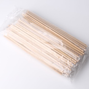 23cm Klassische Umweltfreundliche Doppel-Tensoge Sushi Einweg-Bambus-Stäbchen Ohne Papierverpackung Biologisch Abbaubares Bambus-Besteck - Product Image 5