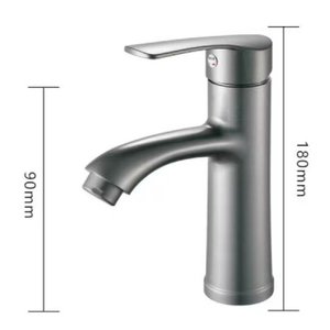 <span class=keywords><strong>Rubinetto</strong></span> Miscelatore Monocomando Nero Moderno KAWAL <span class=keywords><strong>per</strong></span> Lavabo Bagno, <span class=keywords><strong>Rubinetto</strong></span> Flessibile <span class=keywords><strong>per</strong></span> Doccia, Produttore di Rubinetti <span class=keywords><strong>per</strong></span> Bagno - Product Image 3