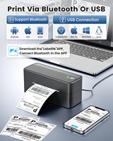 Printer Label Thermal Phomemo PM-241-BT, Printer Label, Printer Label Pengiriman untuk E-Commerce & Gudang