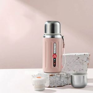 Net Red Large Capacity 316 Stainless Steel Insulation Portable Female Student Water Cup Classic Design Vacuum Bottle Type - Product Image 2