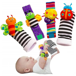 <span class=keywords><strong>Calcetines</strong></span> con <span class=keywords><strong>Sonajero</strong></span> para Bebés, Juguetes de Peluche con <span class=keywords><strong>Sonajero</strong></span>, Lindos Animales de Dibujos Animados, <span class=keywords><strong>Calcetines</strong></span> con <span class=keywords><strong>Sonajero</strong></span> para Bebés - Product Image 1