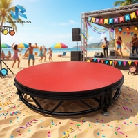Nouvelle Scène Modulaire Carrée de Luxe en Alliage d'Aluminium, Plateforme Réglable pour Concerts, Mariages et Événements Extérieurs