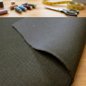 ผ้า CT0166 3D Air Mesh น้ำหนักปานกลาง ระบายอากาศได้ดี ผสมสแปนเด็กซ์ 25%+โพลีเอสเตอร์ 75% 150D ทอลายทวิลล์ ครอสด็อบบี้ สำหรับชุดกีฬา - Product Image 4