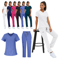 Vente directe usine – Vêtements médicaux respirants et extensibles pour médecins et infirmières – Ensemble de blouses personnalisables avec logo OEM