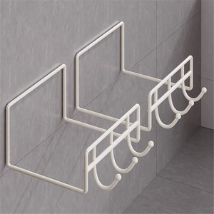 Modern Corner Bathroom Washbasin Rack with Punch-Free Countertop Installation Zinc Alloy Storage Shelf - Product Image 5