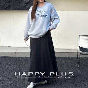 ราล์ฟ เอสเธติกส์กระโปรงมิดิเอวสูงสำหรับผู้หญิง สีพื้น ไซส์พลัส สำหรับฤดูใบไม้ร่วงและฤดูหนาว ทรงเอไลน์ รุ่น N9407 - Product Image 3