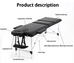 <span class=keywords><strong>Table</strong></span> <span class=keywords><strong>de</strong></span> <span class=keywords><strong>Massage</strong></span> <span class=keywords><strong>pliante</strong></span> portable et moderne <span class=keywords><strong>de</strong></span> haute qualité pour salon <span class=keywords><strong>de</strong></span> beauté, lit <span class=keywords><strong>de</strong></span> beauté pliable et Offre Spéciale - Product Image 4