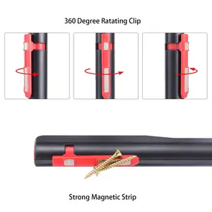 Adjustable Magnetic Pocket Inspection Lamp Handheld Rechargeable COB LED Pen Clip Work Light