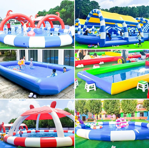 Piscinas Inflables de PVC Personalizadas de Grado Comercial, Piscinas Inflables para Jugar con Pelotas y Autos de Choque - Product Image 2