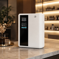 Diffuseur d'arômes intelligent mural de dernière génération, 500 ml, purificateur d'air, machine à parfum, contrôle par application, ions oxygène négatifs