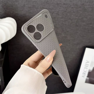 Custodia <span class=keywords><strong>Protettiva</strong></span> Premium in TPU con Motivo Intrecciato Goffrato per <span class=keywords><strong>iPhone</strong></span> 12/11/<span class=keywords><strong>X</strong></span>/XS/XR, Sottile, Antiscivolo e Antiurto - Product Image 3