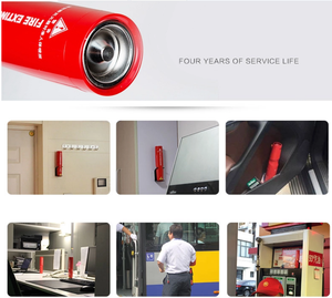 ระบบดับเพลิงแบบสเปรย์ ถังดับเพลิงแบบพกพาสำหรับรถยนต์ ถังดับเพลิงแบบมือถือ - Product Image 4