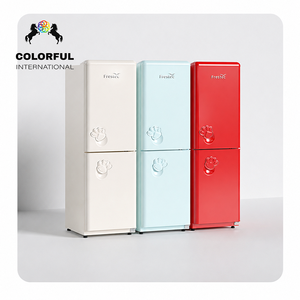 Mini-réfrigérateur électrique à faible consommation d'énergie, ultra silencieux, avec double porte réversible, pour la maison, l'hôtel et le bureau - Product Image 2