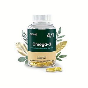 Capsules de suppléments d'oméga-3 de haute qualité, capsules molles, favorisent la santé cardiaque, soutiennent la fonction cérébrale - Product Image 1