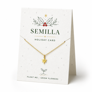 Carte <span class=keywords><strong>de</strong></span> Noël et <span class=keywords><strong>de</strong></span> la Saint-Valentin personnalisée en papier grainé imprimé avec graines, cadeau plantable, vente en gros en vrac - Product Image 1